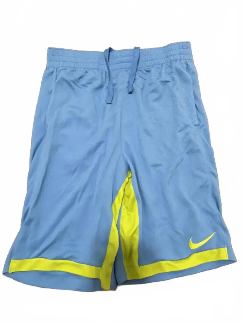 Nike Boys XL Lightblue Dri-Fit Athletic Shorts XL